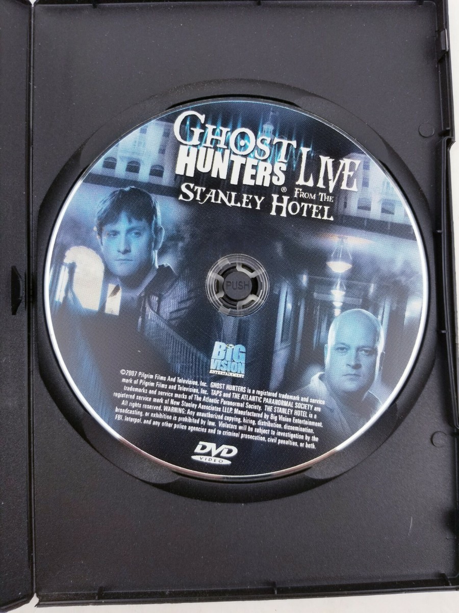 Ghost Hunters: Live From The Stanley Hotel (DVD, 2007