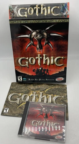 Gothic PC Game By Xicat Piranha 2001 Big Box Rare Tested