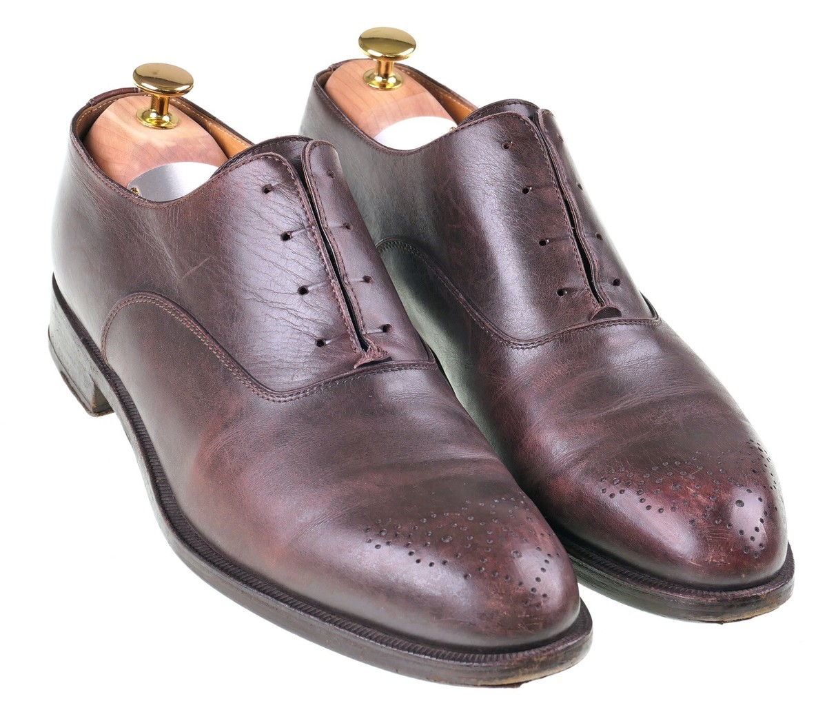 Sutor Mantellassi Men Italian Leather Dress Shoes SUTOR MANTELLASSI Handmade Brown Crocodile Leather Penny  main image 4
