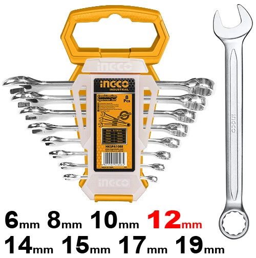 NEW INGCO Combination Spanner Set HKSPA1088 8pcs combination