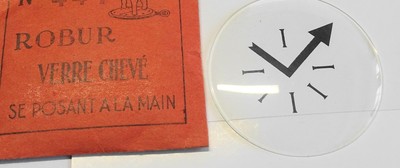 Verre De Montre Diamètre 38.6 Mm Qualité A Robur - Neuf Sans étiquette, Fabriqué En France