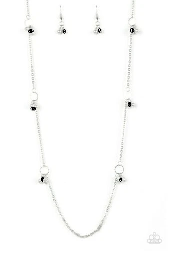 Paparazzi Accessories - The Upstater #N323 #L - Black Necklace