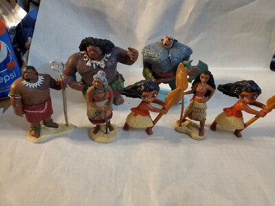 Disney Moana Figures Lot of 7 | eBay