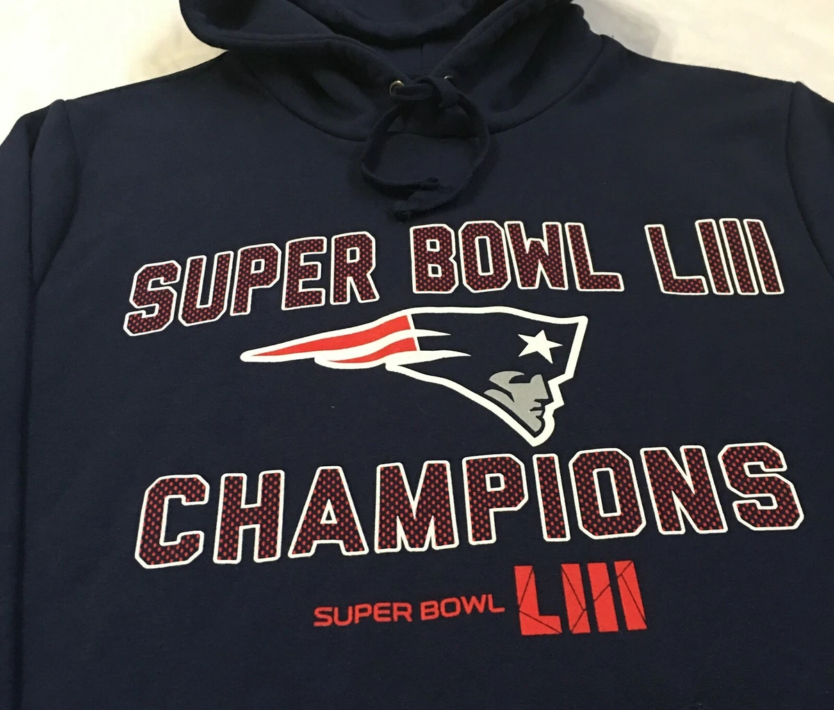 Patriots super bowl best sale hoodie