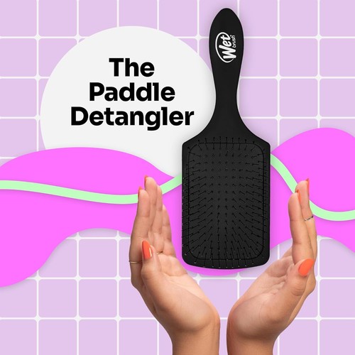 WET BRUSH PADDLE DETANGLING BRUSH, BLACK, PINK, PURPLE - Picture 10 of 13