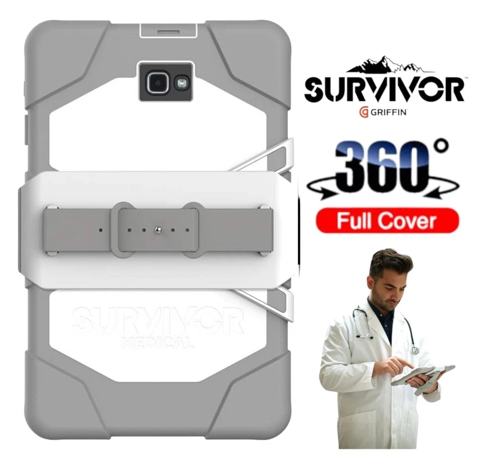 Griffin 360 Case For Samsung Galaxy TAB A 10.1" (2016) SM-T580/T585 Tablet Cover - Image 3 of 4