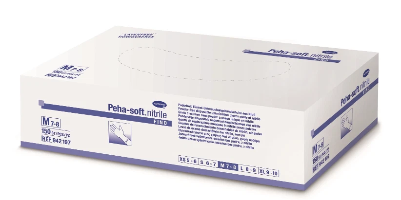 PAUL HARTMANN AG Peha-soft Nitril Handschuhe Einweg puderfrei unsteril 150 Stück