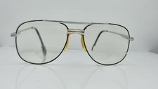 Vintage Viva 1017 Black Gray Aviator Sunglasses FRAMES ONLY