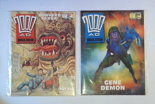 2000AD Prog 602 - 607 - Judge Dredd 6 Issue Run 1988 - Picture 2 of 4