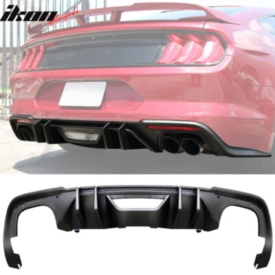 TÜV - HECK DIFFUSOR - COMPETITION STIL - IKON (MUSTANG 18-23 ECOBOOST PR, GT PR)