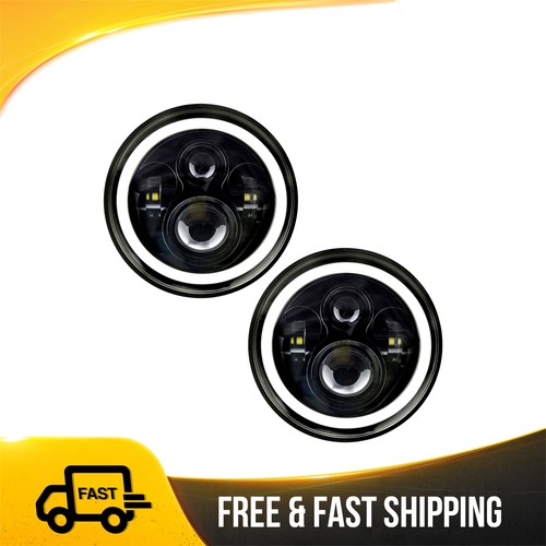 2x Front Headlight Assembly Left RightFits Jeep Wrangler JK Jeep Wrangler - Picture 1 of 11