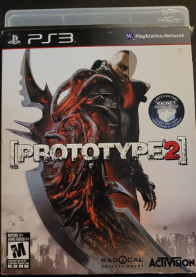 Prototype 2 PS3 (2012) (Tested) (Complete with Manual & Paper sleeve)