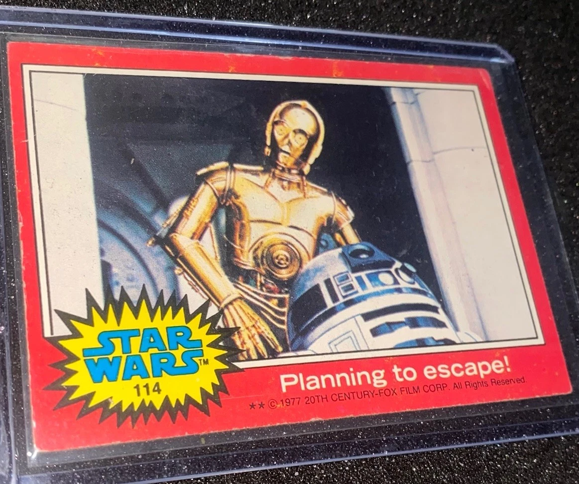 C-3PO Star Wars Collectable Trading Card Singles 1977 Year Manufactured for  sale