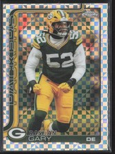2025 Topps Chrome #111 Rashan Gary X-Fractor