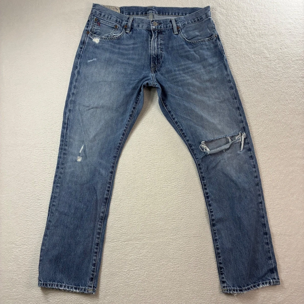 Polo Ralph Lauren Regular 34 Size Men's 30 in Inseam Jeans for