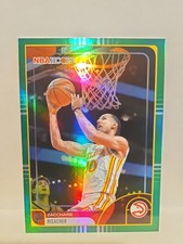 2025-26 Topps NBA Hoops Zaccharie Risacher #105 Green Foil Hawks