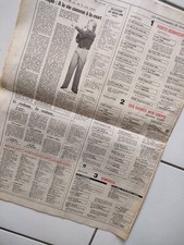 💚 CLAUDE FRANÇOIS Journal PARIS MANTES du 12 Octobre 1984