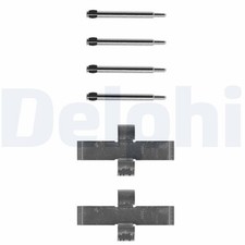 Zubehörsatz Scheibenbremsbelag DELPHI LX0013 für MERCEDES BMW C123 W123 E3 E12