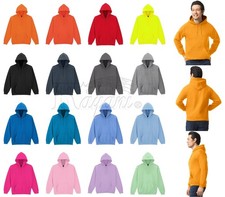 GILDAN Heavy Blend Hoodie Sweatshirt Unisex Pullover Plain Workwear Jumper Top