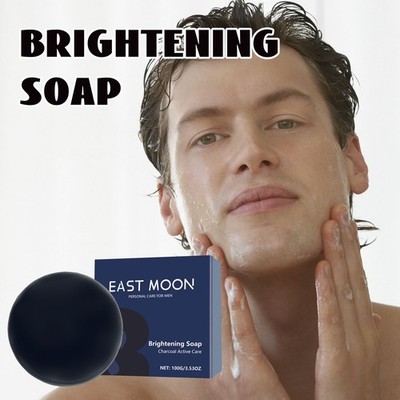 Men's Acne Soap for Face & Body, Aloe & Coconut Oil, Deep Cleansing