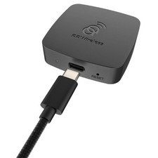 AAWireless - Wireless Android Auto Dongle - Connects Small, Black