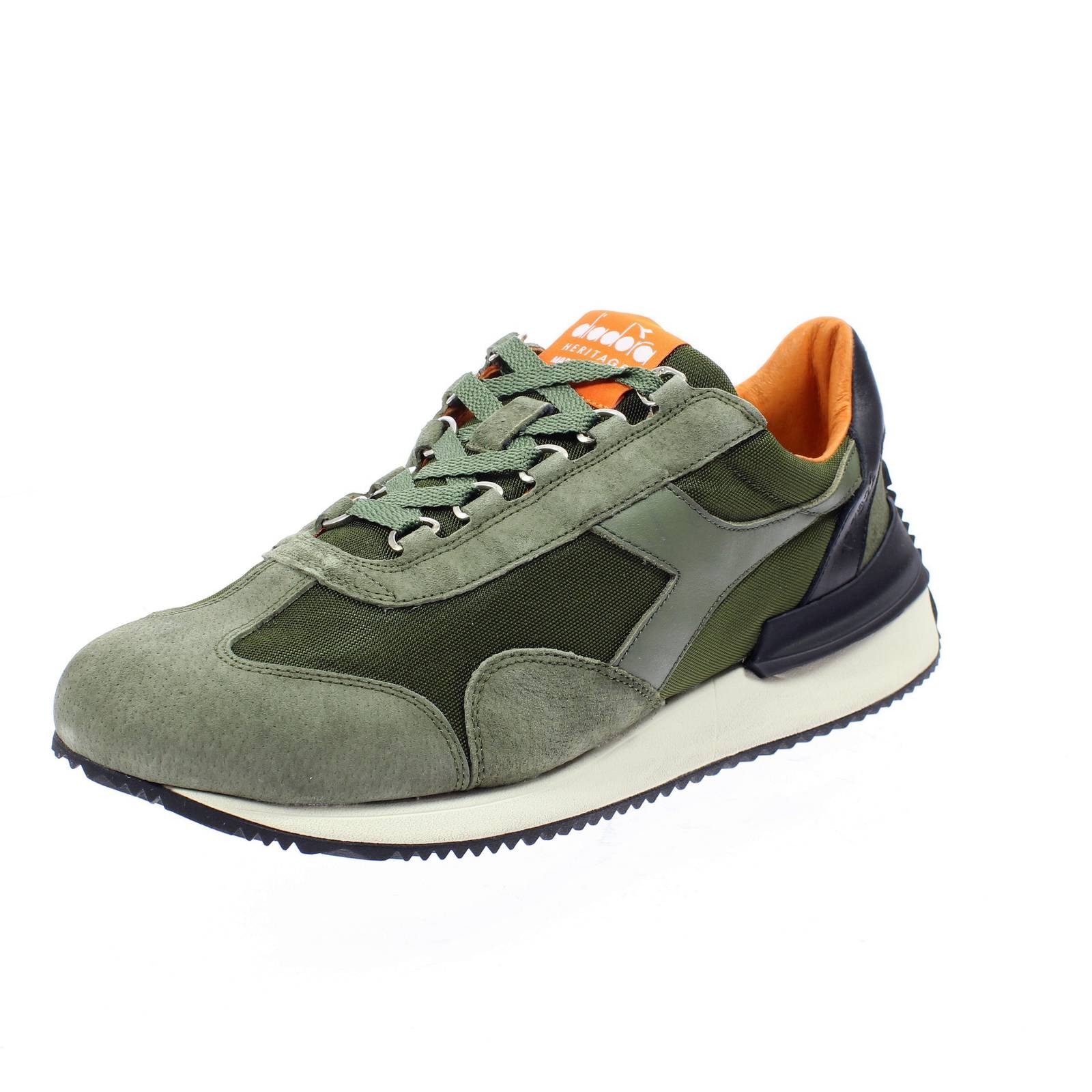 Diadora Heritage Equipe Mad Italia Nubuck Sw Grün - Größe 44,5 [10 US 28,5cm]