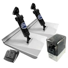 Sport Hydraulic Trim Tab Systems with Eurostyle Control, 10 x 12 inch