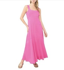 NWT Vince Camuto Essentials Violet Blush Sleeveless Maxi Dress Size M