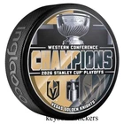 2026 NHL Western Conference Champions Vegas Golden Knights Hockey Puck
