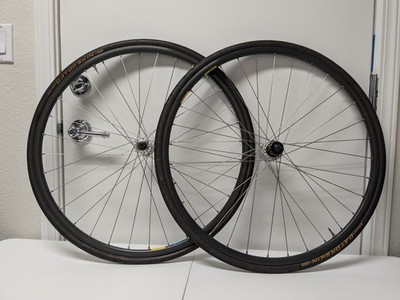 Shimano 600 Ultegra Mavic Open 4 CD 650c Wheelset HB-6400