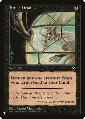 Raise Dead Common 157 LIST The List Reprints NM