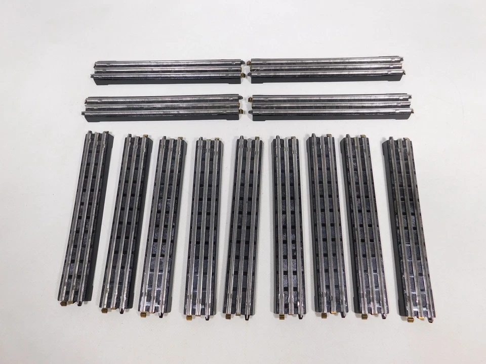 CX626-2# 31X Trix Express H0 DC 20/1 Bakelite Tracks Track Piece Straight Track - Image 3 of 4