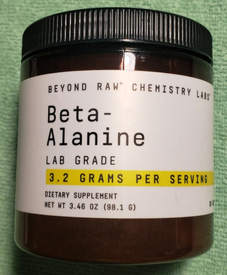 GNC / Beyond RAW - BETA-ALANINE - Lab Grade Powder - 30 Servings - Exp 2/2027