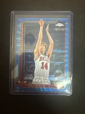 MATAS BUZELIS 2025-26 TOPPS CHROME BLUE WAVE REFRACTOR BULLS /150 Q5692