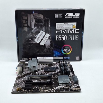 ASUS Prime B550-PLUS AMD AM4 Zen 3 Ryzen 5000 & 3rd Gen Ryzen ATX Motherboard 