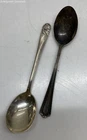 Two Sterling Silver Spoons 46 Grams - Manchester International