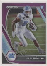 2021 Panini Prizm Draft Picks Purple Prizm 13/75 Dazz Newsome #151 0w8