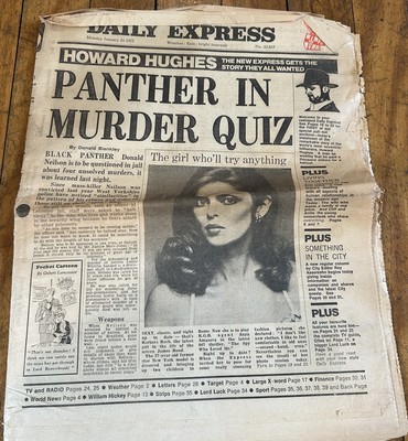 Daily Express 1. Boulevardausgabe 24. Januar 1977