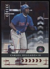 2001 Playoff Absolute Memorabilia Carlos Delgado Toronto Blue Jays #31