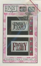 Hinzeit February 14th Valentines Day Charms Cross Stitch Pattern