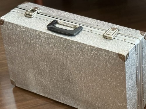Rimowa 1950s Vintage Silver Trunk Case Suitcase - 第 1/10 張圖片