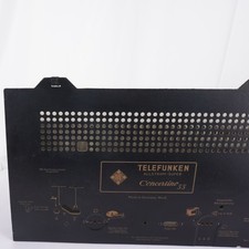 Telefunken Concertino 55 Ersatz Rückwand für Röhrenradio 1954-1955 Deutschland