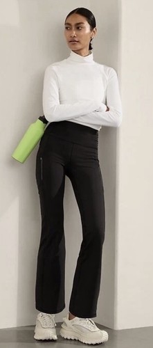 Athleta Rainier High Rise Bootcut Pant Legging Women’s Size XS Black