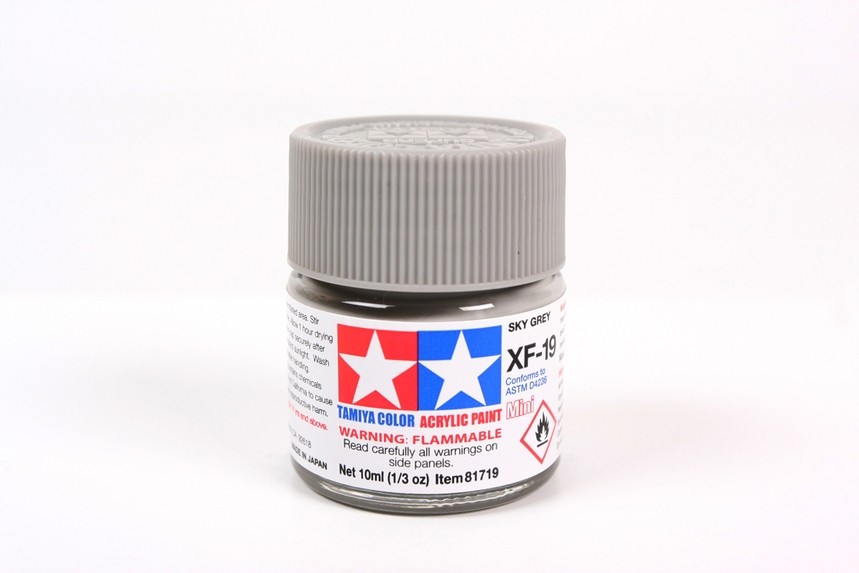 Tamiya XF-19 Sky Grey Acrylic Paint 10ml
