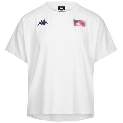OLYMPIC US SKI TEAM Damen TSHIRT in MISTO POLY 25/26 Mod. KOMBAT DYE USA