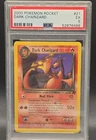 Dark Charizard 21/82 Team Rocket Regular psa 5