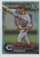 2016 Bowman Draft Chrome Picks Sky Blue Refractor Ryan Hendrix #BDC-56 2r7