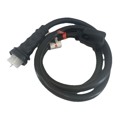 10ft Generator Extension Cord 50A N14-50P Twist Lock CS6364 Copper 6/3 #8 Grnd