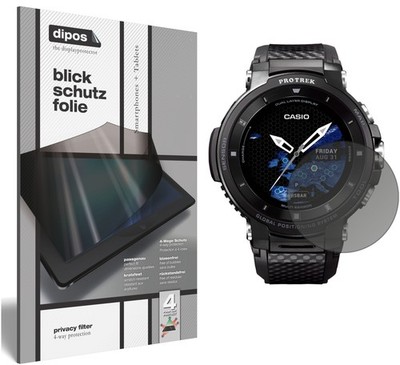 Blickschutzfolie für Casio Pro Trek smart WSD-F30 matt Schutzfolie Folie