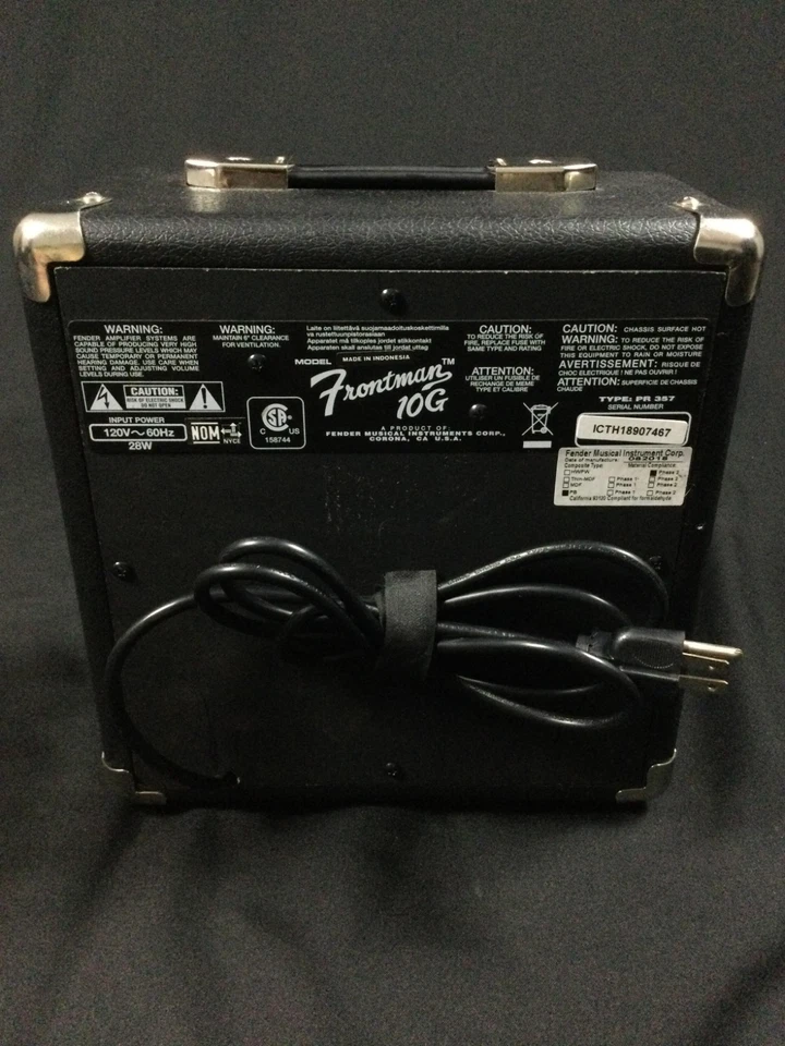 Комбоусилитель гитарный Squier Frontman 10G - Изображение 4 из 4